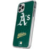 MLB Oakland Athletics - Solid Distressed iPhone 11 Pro Clear Case