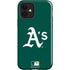 MLB Oakland Athletics - Solid Distressed iPhone 12 Impact Case