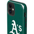 MLB Oakland Athletics - Solid Distressed iPhone 12 Impact Case