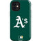 MLB Oakland Athletics - Solid Distressed iPhone 12 Mini Impact Case