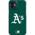 MLB Oakland Athletics - Solid Distressed iPhone 12 Mini Lite Case