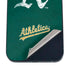 MLB Oakland Athletics - Solid Distressed iPhone 12 Mini Skin