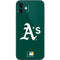 MLB Oakland Athletics - Solid Distressed iPhone 12 Mini Skin