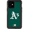 MLB Oakland Athletics - Solid Distressed iPhone 12 Mini Waterproof Case