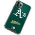 MLB Oakland Athletics - Solid Distressed iPhone 12 Pro Clear Case