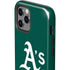 MLB Oakland Athletics - Solid Distressed iPhone 12 Pro Impact Case
