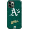 MLB Oakland Athletics - Solid Distressed iPhone 12 Pro Max Impact Case