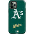 MLB Oakland Athletics - Solid Distressed iPhone 12 Pro Max Impact Case