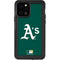 MLB Oakland Athletics - Solid Distressed iPhone 12 Pro Waterproof Case