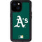 MLB Oakland Athletics - Solid Distressed iPhone 13 Mini Waterproof Case