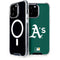 MLB Oakland Athletics - Solid Distressed iPhone 13 Pro Max MagSafe Case