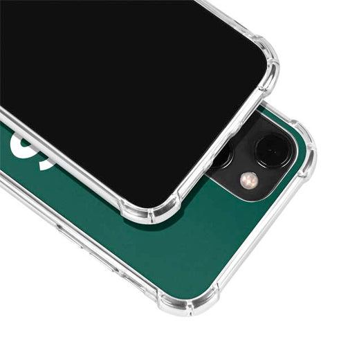 MLB Oakland Athletics - Solid Distressed iPhone 14 Clear Case