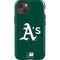 MLB Oakland Athletics - Solid Distressed iPhone 14 Impact Case