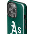 MLB Oakland Athletics - Solid Distressed iPhone 15 Pro Impact Case