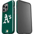 MLB Oakland Athletics - Solid Distressed iPhone 14 Pro Impact Case