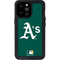 MLB Oakland Athletics - Solid Distressed iPhone 14 Pro Max Waterproof Case