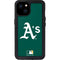 MLB Oakland Athletics - Solid Distressed iPhone 15 Plus Waterproof Case