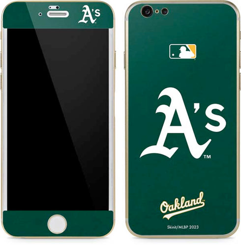 MLB Oakland Athletics - Solid Distressed iPhone 6/6s Skin
