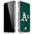 MLB Oakland Athletics - Solid Distressed iPhone XR Clear Case