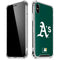 MLB Oakland Athletics - Solid Distressed iPhone XS Max Clear Case