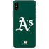 MLB Oakland Athletics - Solid Distressed iPhone XS Max Skin