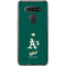 MLB Oakland Athletics - Solid Distressed LG K51/Q51 Clear Case