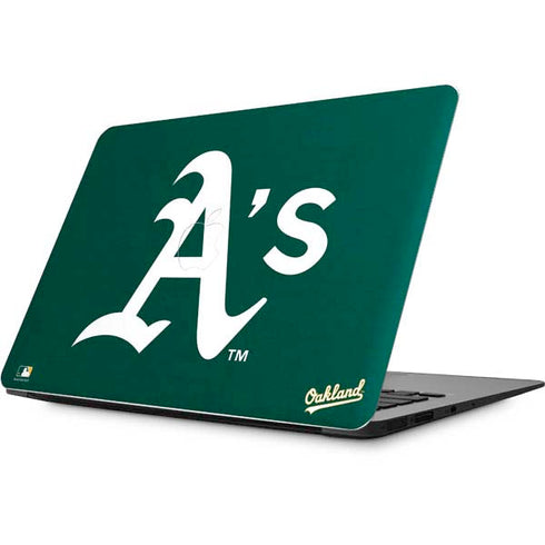 MLB Oakland Athletics - Solid Distressed Apple MacBook Skin