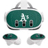 MLB Oakland Athletics - Solid Distressed Meta Quest 3 Skin