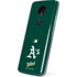 MLB Oakland Athletics - Solid Distressed Moto E5 Plus Skin