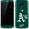 MLB Oakland Athletics - Solid Distressed Moto G6 Skin