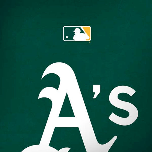 MLB Oakland Athletics - Solid Distressed Moto G6 Skin