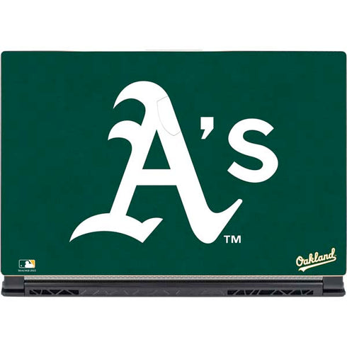 MLB Oakland Athletics - Solid Distressed MSI GS65 Stealth Laptop Skin