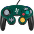 MLB Oakland Athletics - Solid Distressed Nintendo GameCube Controller Skin