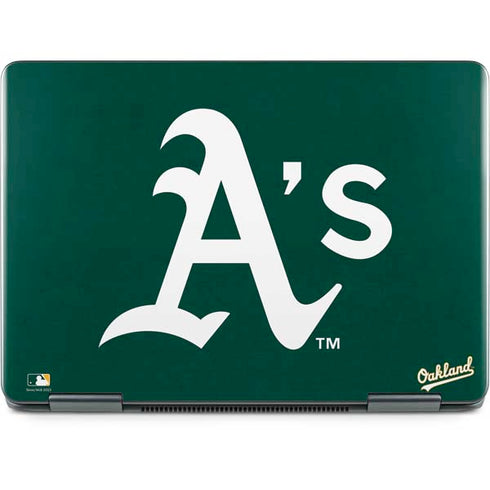 MLB Oakland Athletics - Solid Distressed Notebook 9 Pro 13in (2017) Skin