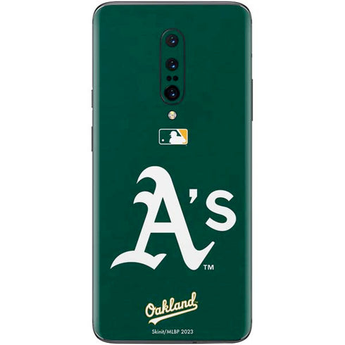 MLB Oakland Athletics - Solid Distressed OnePlus 7 Pro Skin