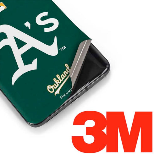 MLB Oakland Athletics - Solid Distressed OnePlus 7 Pro Skin