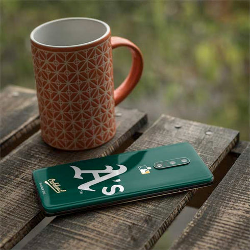 MLB Oakland Athletics - Solid Distressed OnePlus 7 Pro Skin