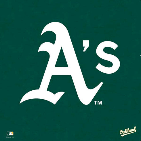 MLB Oakland Athletics - Solid Distressed PS4 Console and Controller Bundle Skin