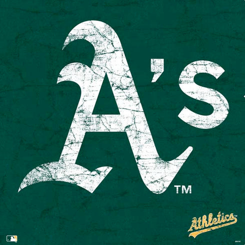 MLB Oakland Athletics - Solid Distressed PS4 Pro/Slim Controller Skin