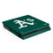 MLB Oakland Athletics - Solid Distressed PS4 Slim Skin