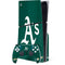 MLB Oakland Athletics - Solid Distressed PS5 Slim Disk Bundle Skin