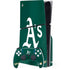 MLB Oakland Athletics - Solid Distressed PS5 Slim Disk Bundle Skin