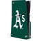 MLB Oakland Athletics - Solid Distressed PS5 Slim Disk Console Skin
