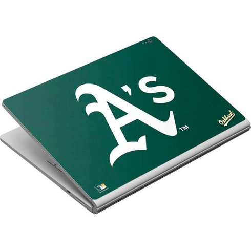 MLB Oakland Athletics - Solid Distressed Surface Book Skin