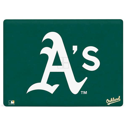 MLB Oakland Athletics - Solid Distressed Surface Laptop 2 Skin