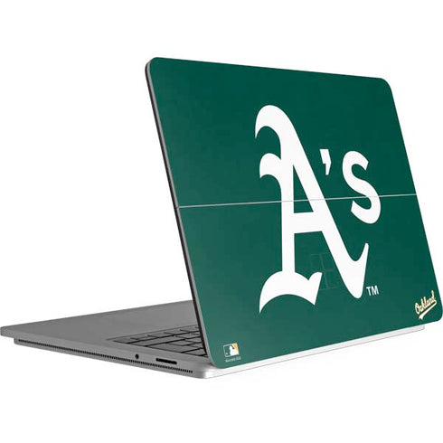 MLB Oakland Athletics - Solid Distressed Surface Laptop Studio Skin