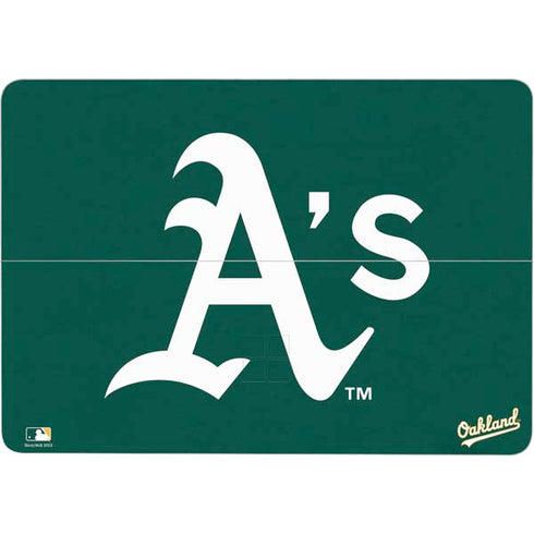 MLB Oakland Athletics - Solid Distressed Surface Laptop Studio Skin