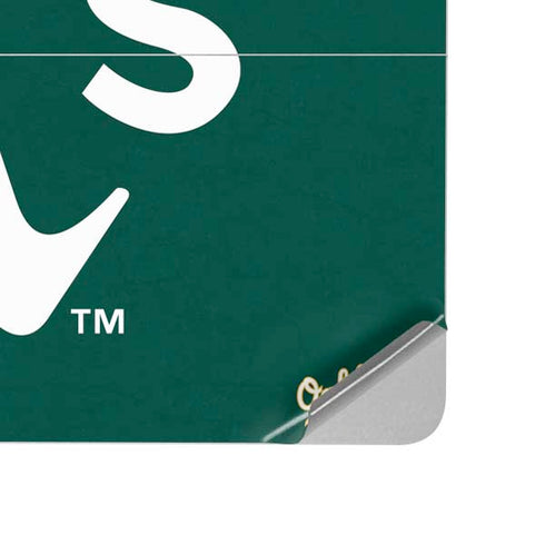 MLB Oakland Athletics - Solid Distressed Surface Laptop Studio Skin