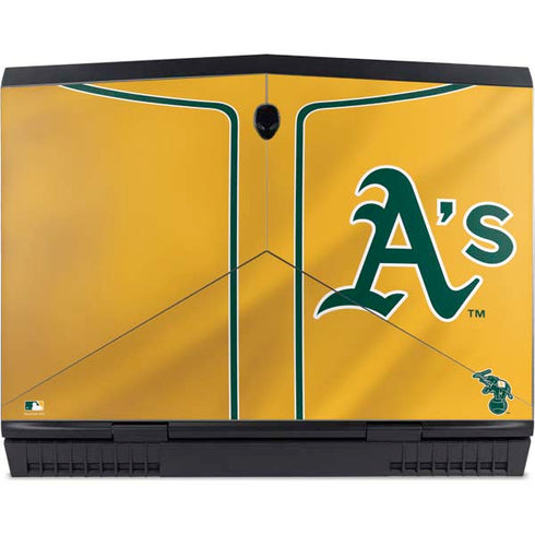MLB Oakland Athletics Alternate Jersey Dell Alienware Skin