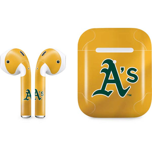 MLB Oakland Athletics Alternate Jersey Apple AirPods 2 Skin